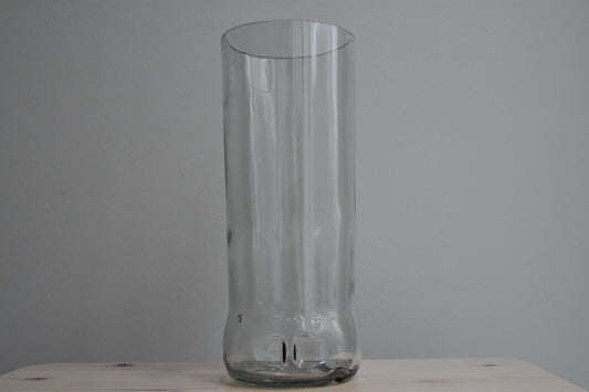 Genomskinligt dryckesglas